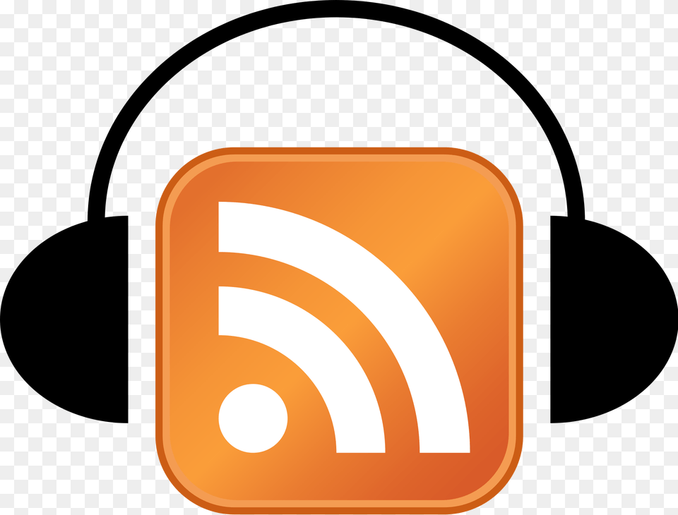 Transparent Headphones Podcast Rss Feed Icon, Symbol, Food, Ketchup, Sign Free Png