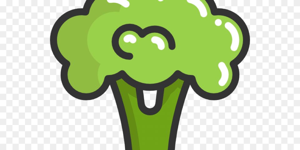 Transparent Healthy Clipart Healthy Food Cartoon, Broccoli, Plant, Produce, Vegetable Png Image