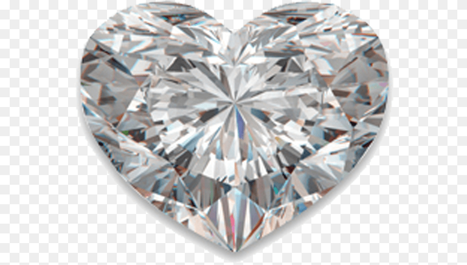 Transparent Heart Diamond Heart Cut Loose Diamond 081 Ct I Colour Si3 Clarity, Accessories, Gemstone, Jewelry Png