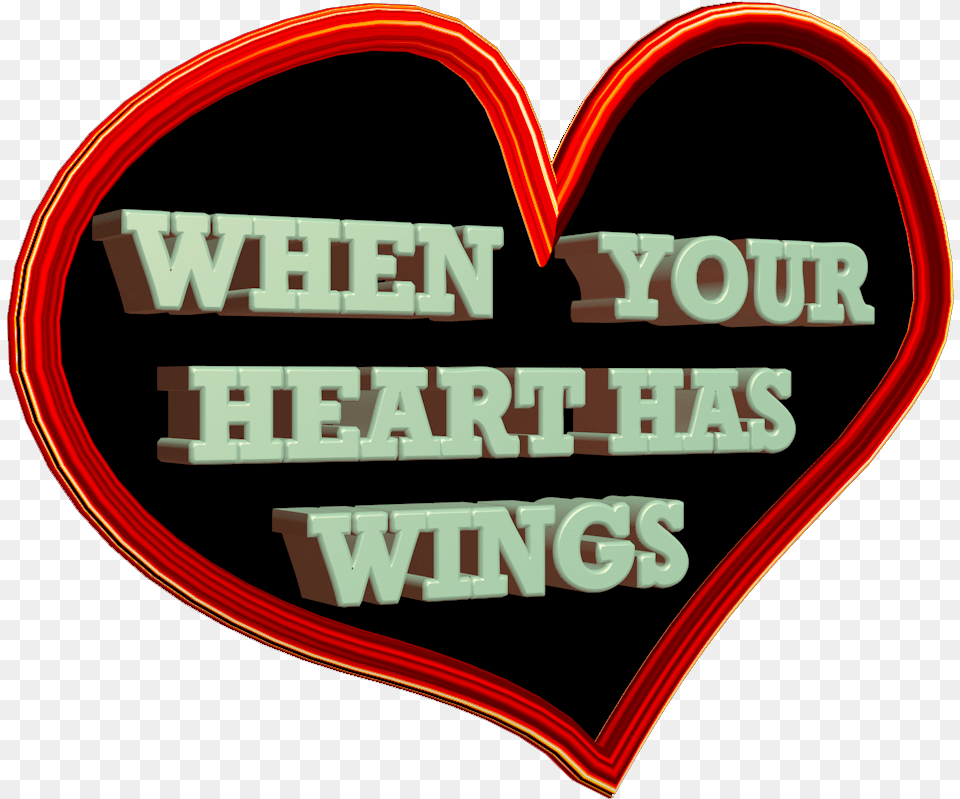 Transparent Heart With Wings Heart, Logo Png