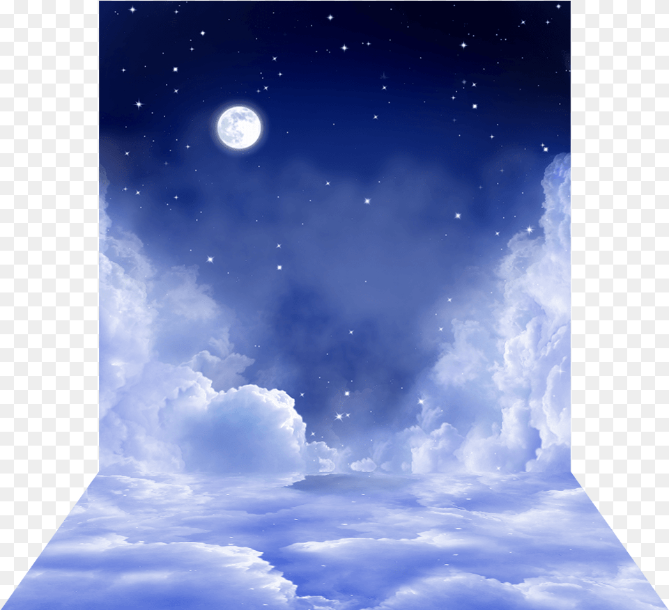 Transparent Heavenly Clipart Picsart Of Cloud, Astronomy, Moon, Nature, Night Free Png