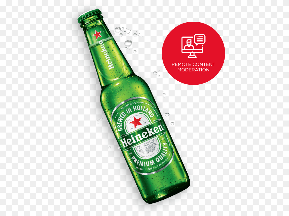Transparent Heineken Heineken, Alcohol, Beer, Beer Bottle, Beverage Png Image