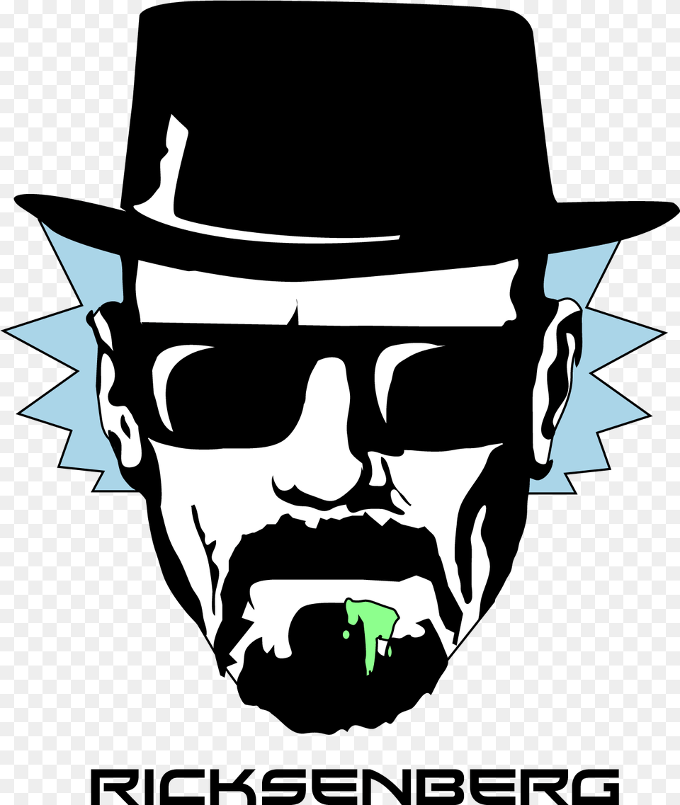 Transparent Heisenberg Breaking Bad Clipart, Stencil, Adult, Male, Man Png