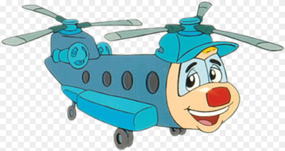 Transparent Helicopter Budgie The Little Helicopter Chuck, Aircraft, Vehicle, Transportation, Face Png Image