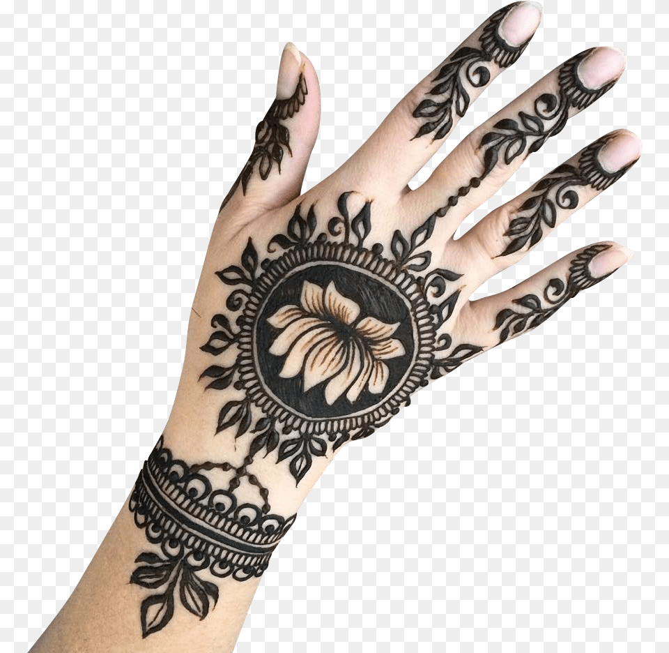 Transparent Henna Clipart Tattoo Hand Designs, Body Part, Finger, Person, Skin Free Png Download