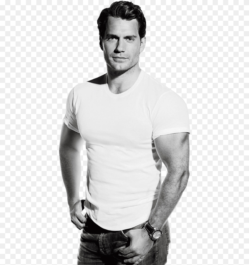 Henry Cavill Superman Henry Cavill Mens Fitness Photoshoot, Male, Adult, T-shirt, Clothing Free Transparent Png