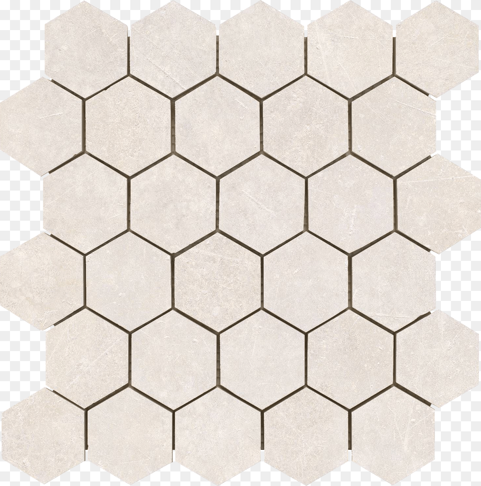 Hexagono Crema Marfil 50mm Hexagon, Floor, Tile, Flooring, Chandelier Free Transparent Png