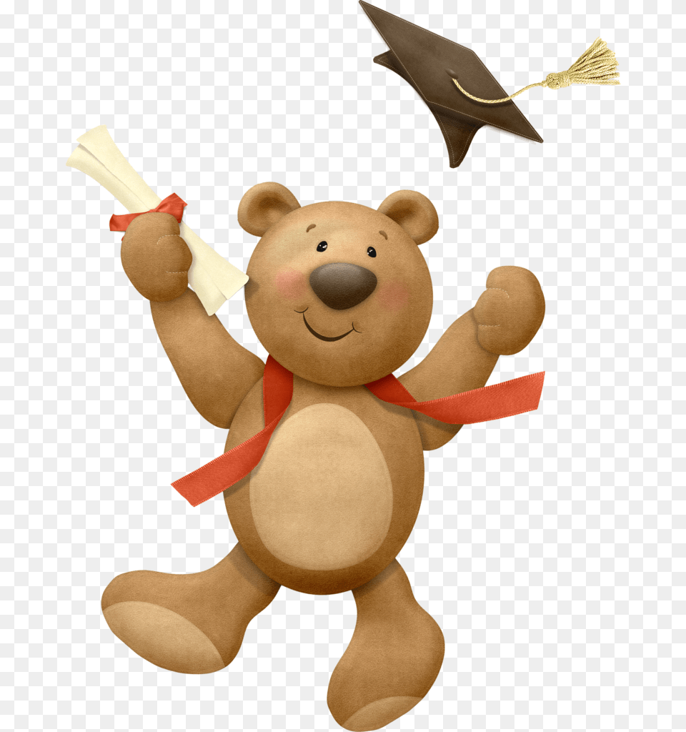 Transparent High School Clip Art Graduation Teddy Clipart, People, Person, Teddy Bear, Toy Free Png