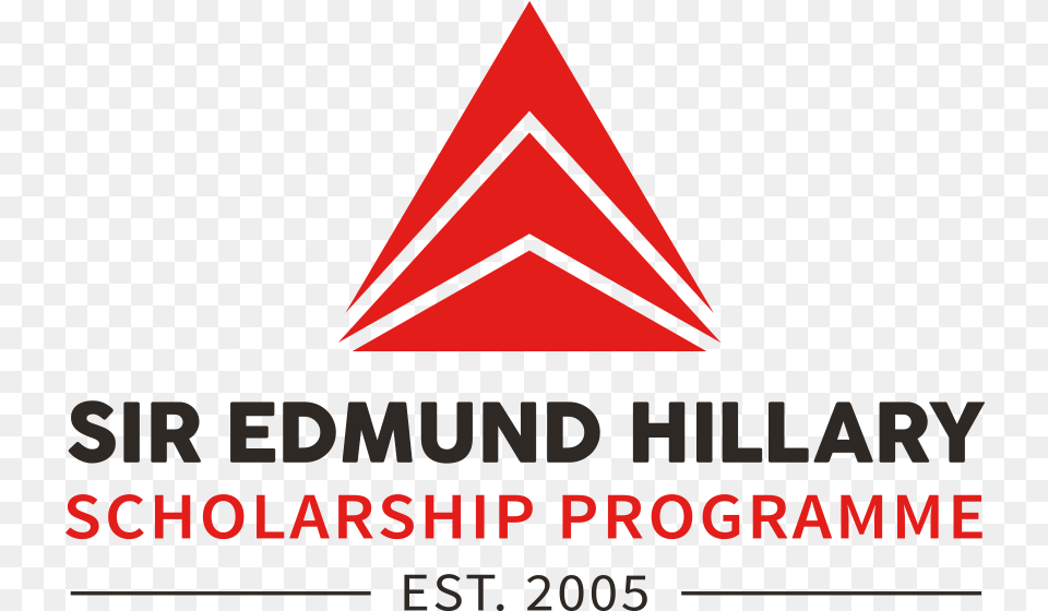 Transparent Hillary Logo Sir Edmund Hillary Scholarship Programme, Triangle, Scoreboard Png Image