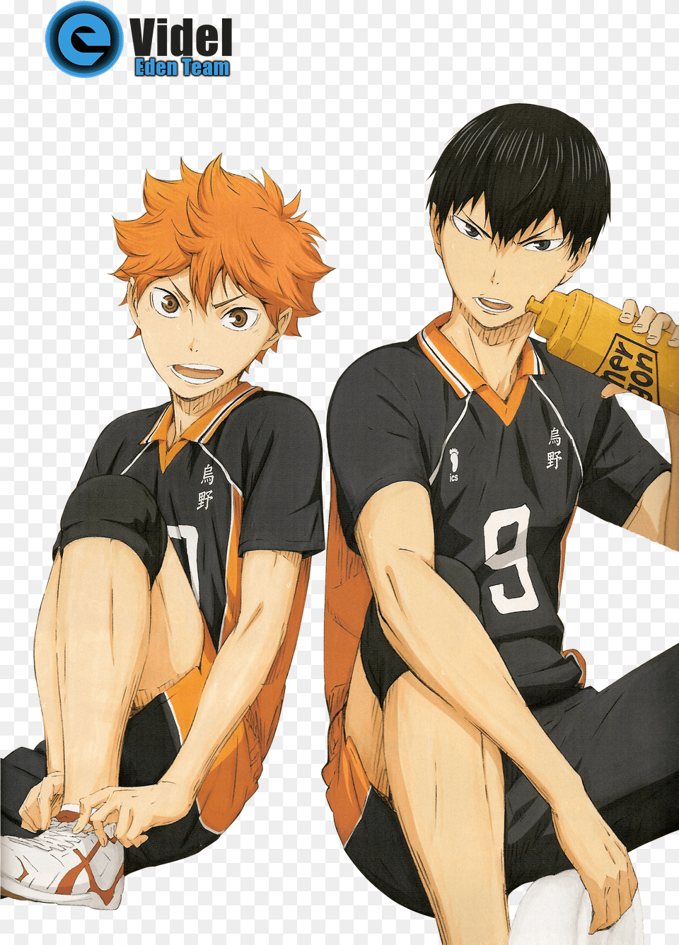 Hinata Shouyou Kageyama And Hinata, Book, Publication, Person, Male Free Transparent Png