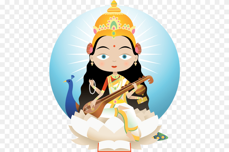 Transparent Hindu Happy Saraswati Puja 2020, Baby, Person, Face, Head Png