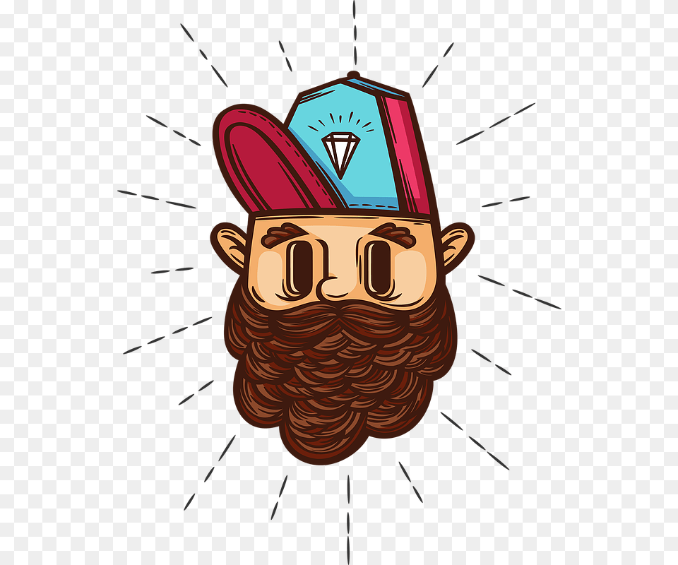 Transparent Hipster, Person, Head, Art, Face Free Png