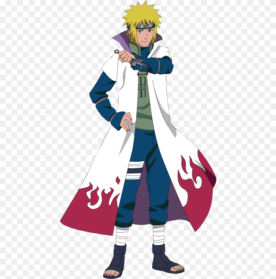 Transparent Hokage Minato Namikaze, Book, Publication, Comics, Adult Png Image