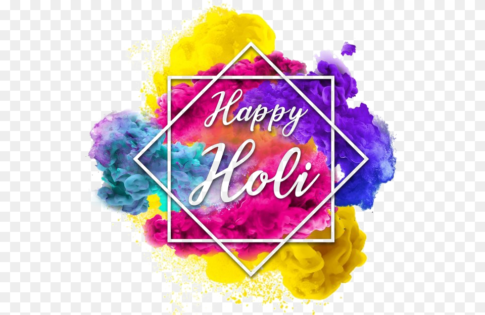 Transparent Holi Happy Holi 2019, Purple Png