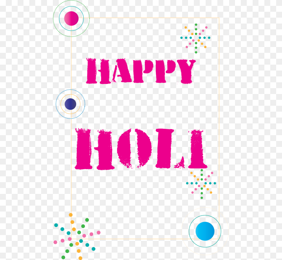 Transparent Holi Text Line Pink For Happy Holi For Field Station Dinosaurs, Book, Publication Png