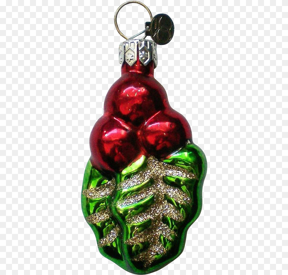 Transparent Holly Branch Locket, Accessories, Earring, Jewelry, Ornament Png Image