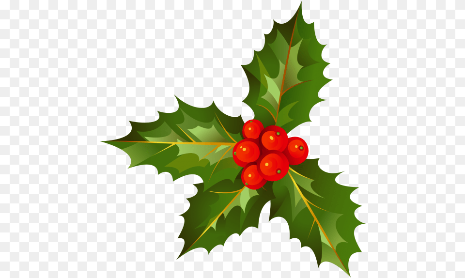 Transparent Holly Christmas Leave, Leaf, Plant, Food, Fruit Free Png Download