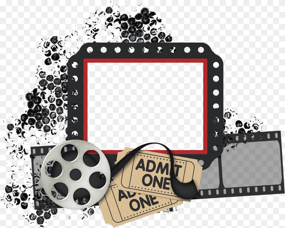 Transparent Hollywood Theme Clipart, Reel Png