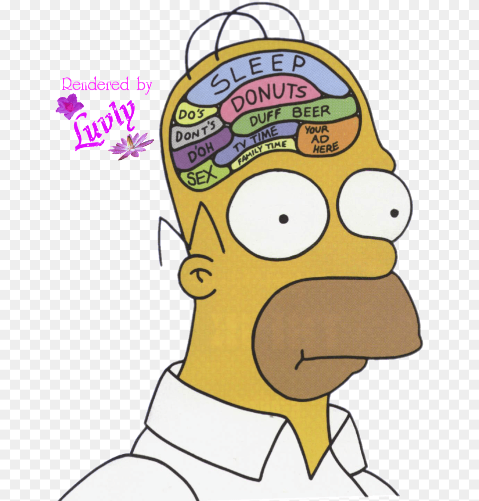 Transparent Homer Simpson Doh Simpson Funny, Baby, Person, Sticker Free Png Download