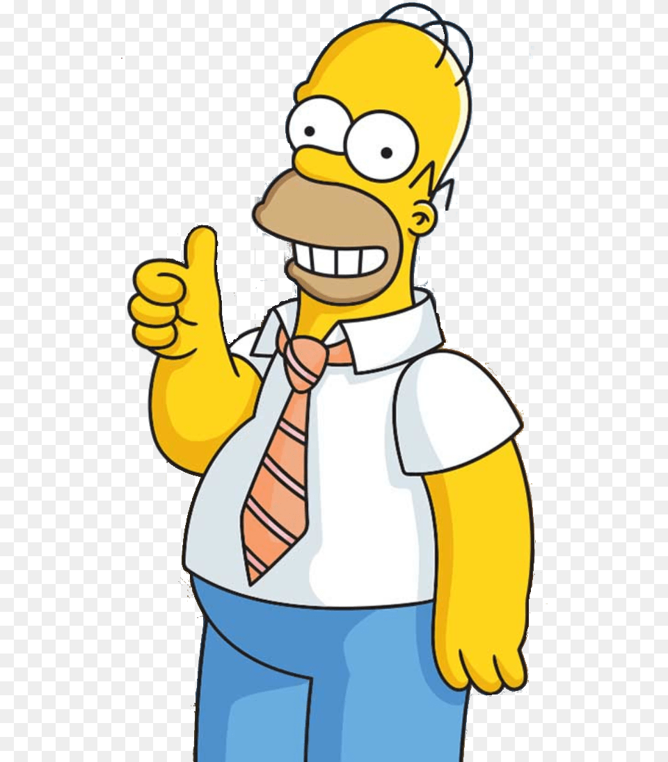 Transparent Homer Simpson Homer Simpson, Accessories, Formal Wear, Tie, Person Png Image