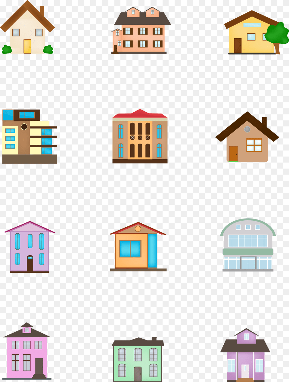 Homes Clipart House, Neighborhood, Architecture, Rural, Outdoors Free Transparent Png