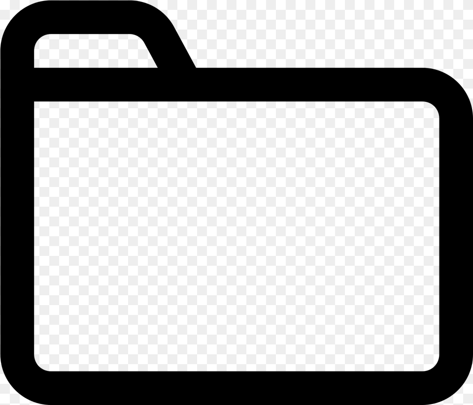 Transparent Homework Folder Clipart White Folder Icon, Gray Png