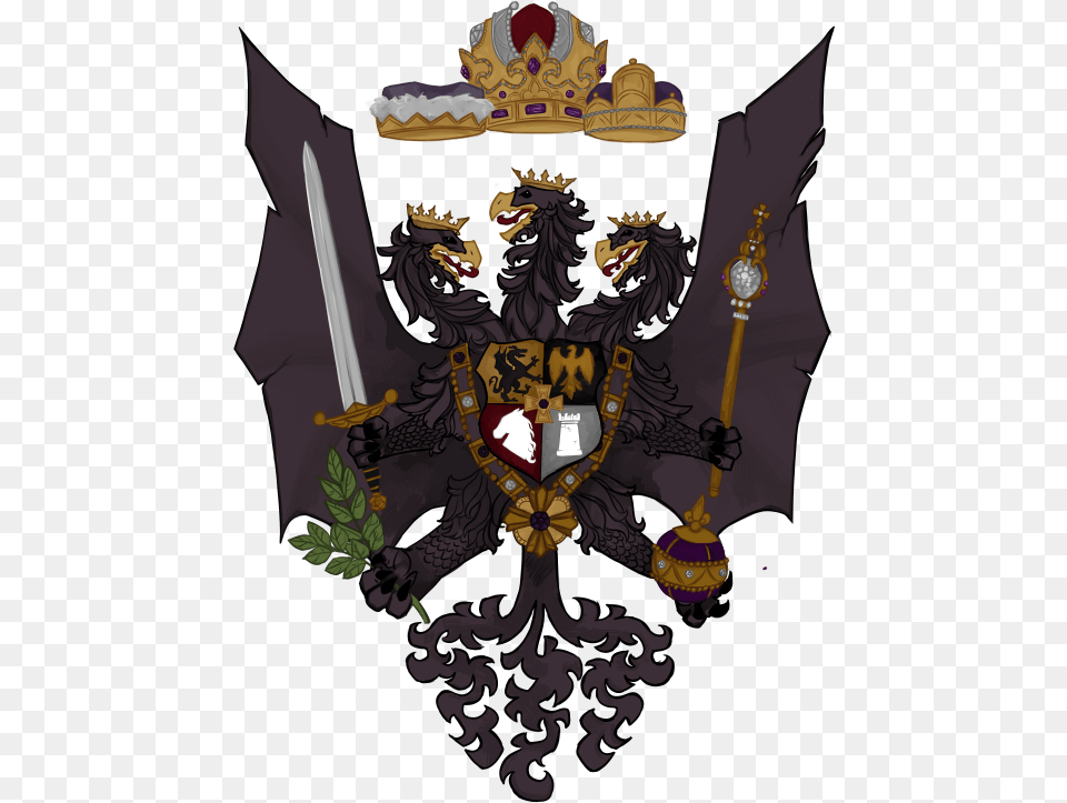 Homunculus Symbol Empire Of Man Coat Of Arms, Emblem, Sword, Weapon, Festival Free Transparent Png