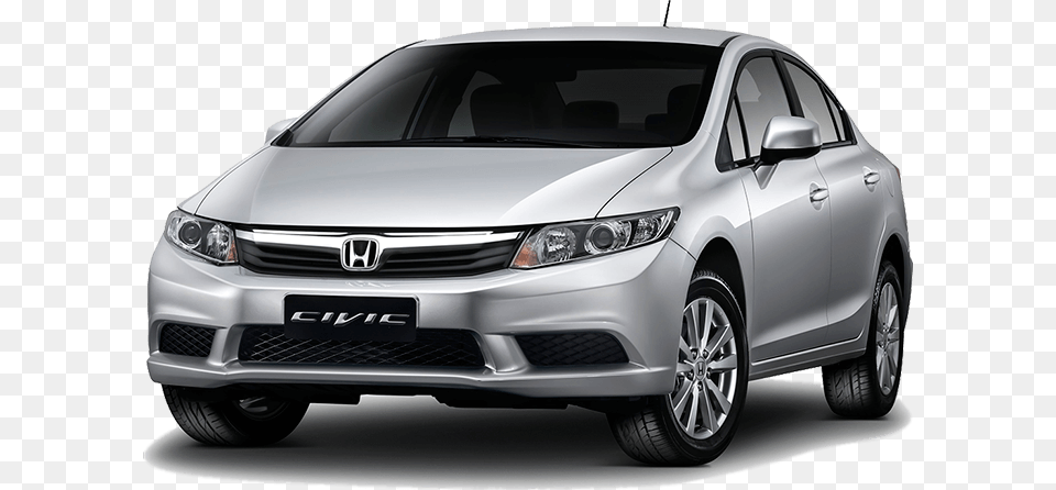 Transparent Honda Civic Honda Civic Prata, Car, Sedan, Transportation, Vehicle Png