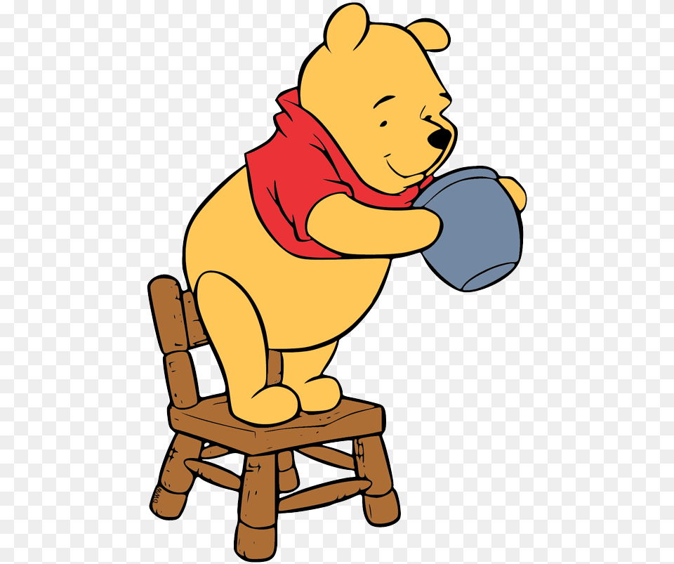Transparent Honey Pot Clipart Disney Winnie Pooh Clipart, Furniture, Baby, Person, Photography Png