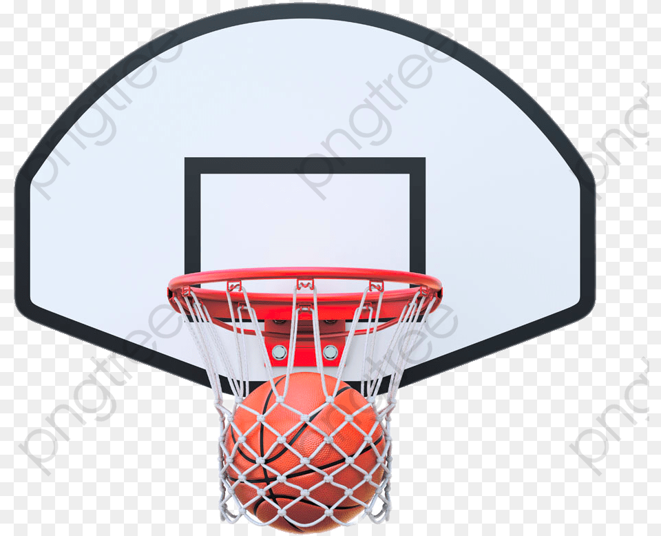 Transparent Hoops Basketball Hoop Transparent, Ball, Basketball (ball), Sport Free Png