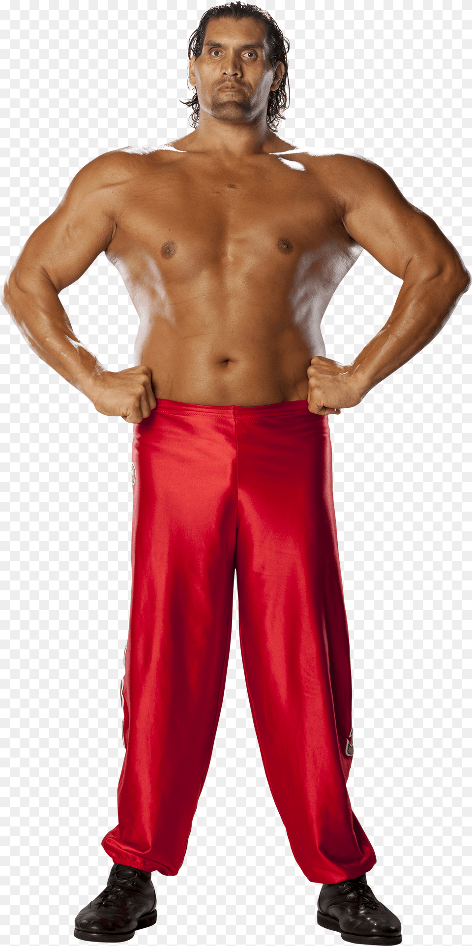 Transparent Hornswoggle Wwe Great Khali, Pants, Clothing, Adult, Man Free Png Download