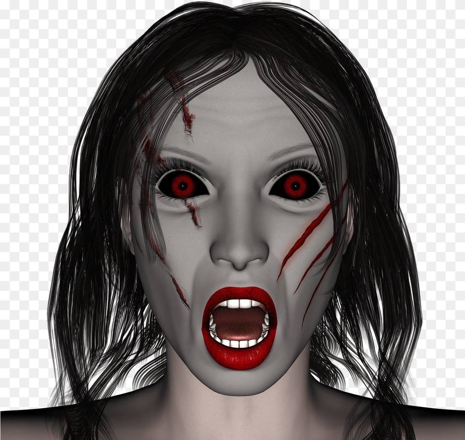 Transparent Horror Goth Subculture, Adult, Portrait, Photography, Person Free Png