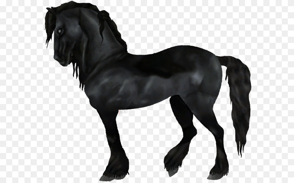 Horses Friesian Star Stable Horse No Background, Animal, Mammal, Canine, Pet Free Transparent Png