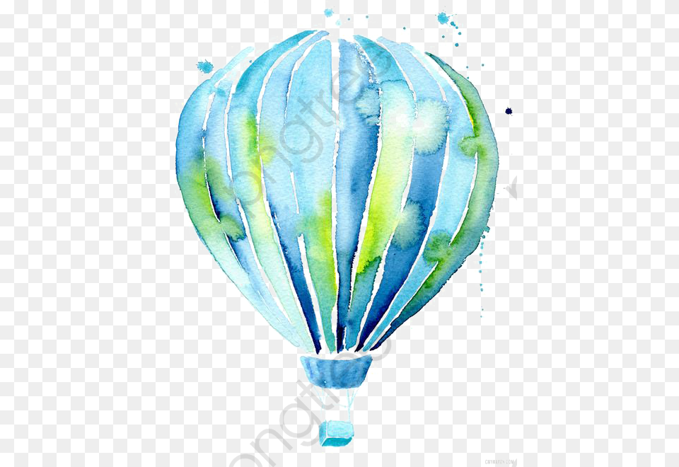 Transparent Hot Air Balloon Clipart Hot Air Balloon Transparent, Aircraft, Hot Air Balloon, Transportation, Vehicle Png Image
