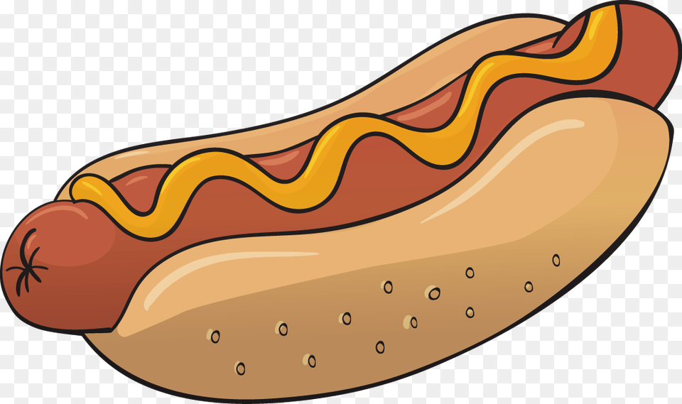 Transparent Hot Dog Clipart Cartoon Hot Dog, Food, Hot Dog, Dynamite, Weapon Free Png