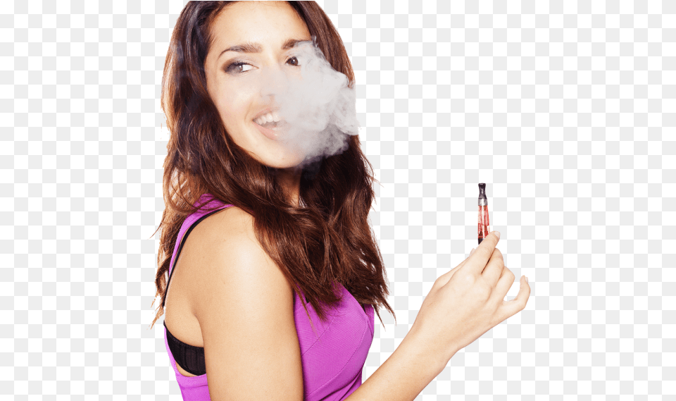 Transparent Hot Girls Person Vaping, Face, Head, Smoke, Adult Png