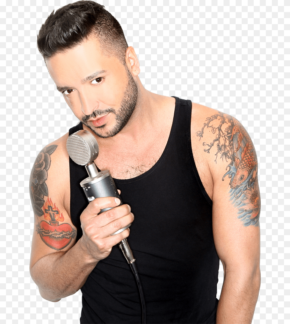 Transparent Hot Guy Jai Rodriguez, Tattoo, Electrical Device, Skin, Person Png