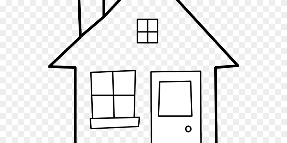 Transparent Housing Clipart Black And White Clipart House Transparent, Outdoors, Architecture, Building, Countryside Png