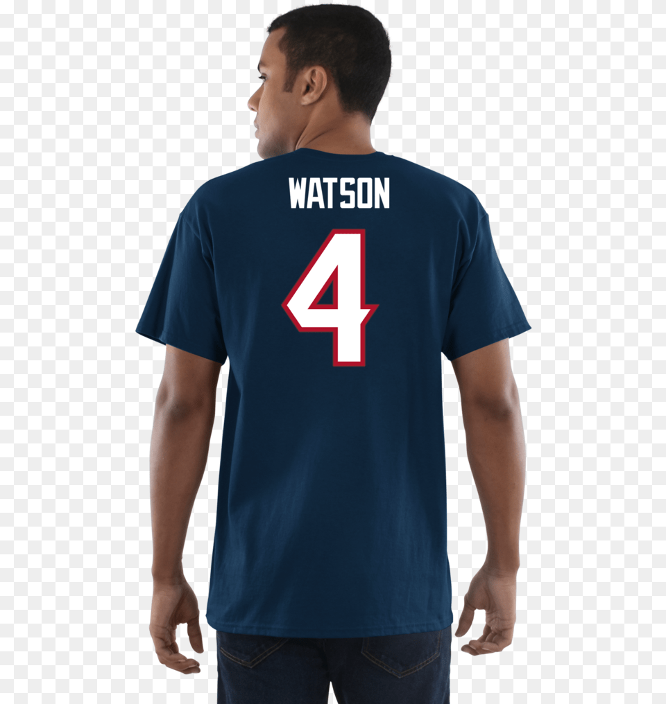 Transparent Houston Texans Trubisky T Shirt, T-shirt, Clothing, Person, Man Free Png Download