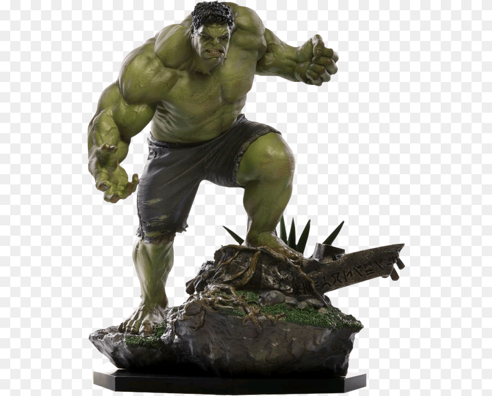 Transparent Hulk Avengers Hulk Iron Studios 1, Adult, Figurine, Male, Man Png