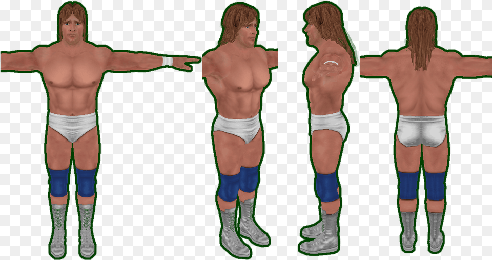 Transparent Hulk Hogan Barechested, Back, Body Part, Clothing, Shorts Free Png