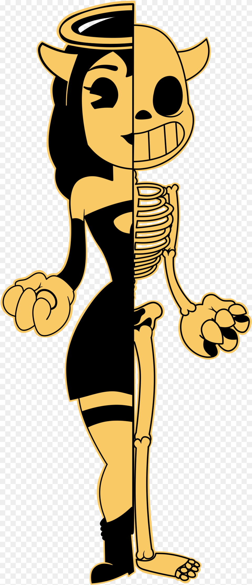 Transparent I Voted Clipart Cut Out Bendy And The Ink Machine, Person, Cartoon Png