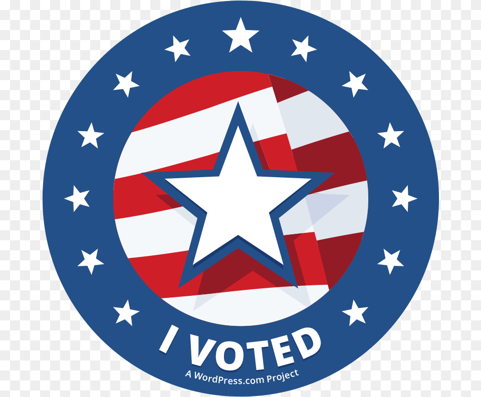 Transparent I Voted Sticker Air Force Senior Executive Service, Flag, Symbol, Emblem Free Png Download