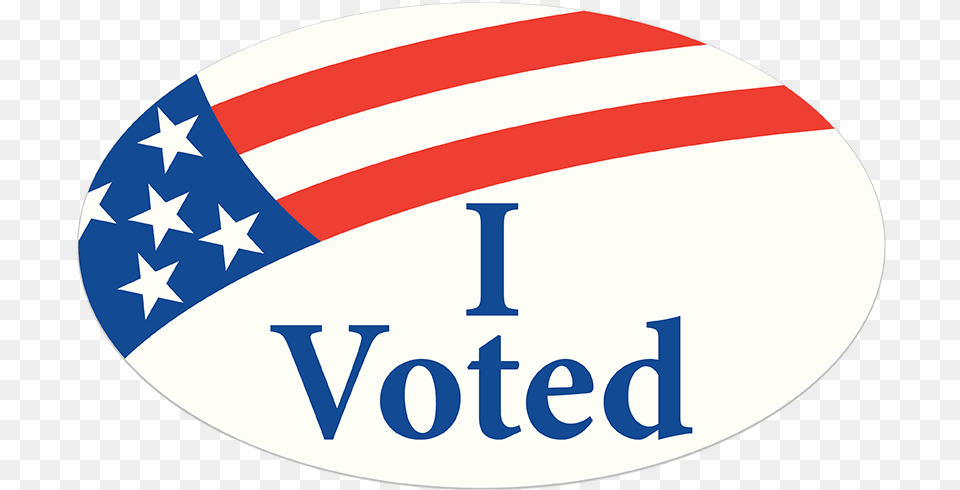 I Voted Sticker I Voted Sticker, Logo, American Flag, Flag Free Transparent Png