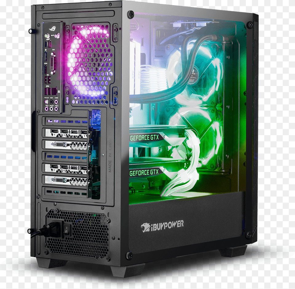 Ibuypower Logo Ibuypower Trace 2 Case, Computer Hardware, Electronics, Hardware, Computer Free Transparent Png