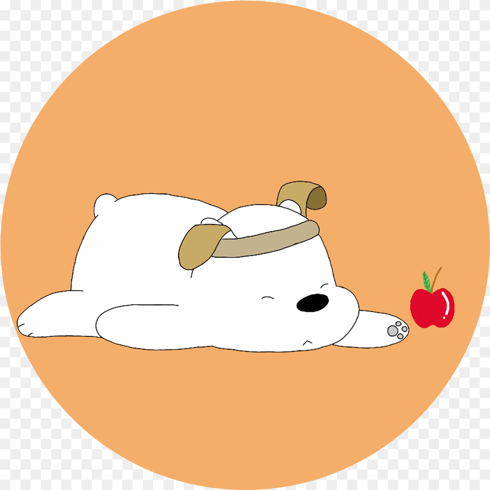 Transparent Ice Bear Ice Bear Baby We Bare Bears, Food, Fruit, Plant, Produce Free Png