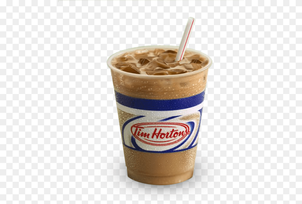 Transparent Ice Coffee Iced Americano Tim Hortons, Cup, Disposable Cup, Beverage, Juice Free Png Download