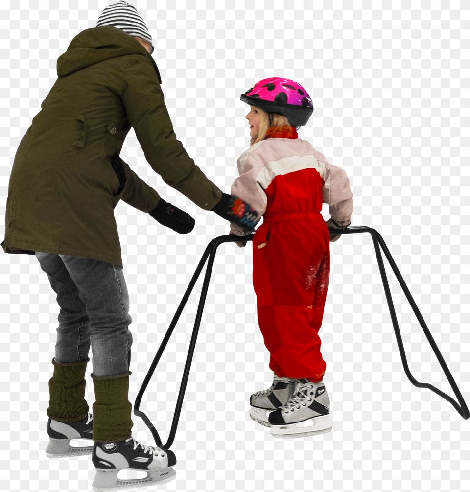 Transparent Ice Skate Kids Ice Skating, Glove, Photography, Clothing, Helmet Free Png