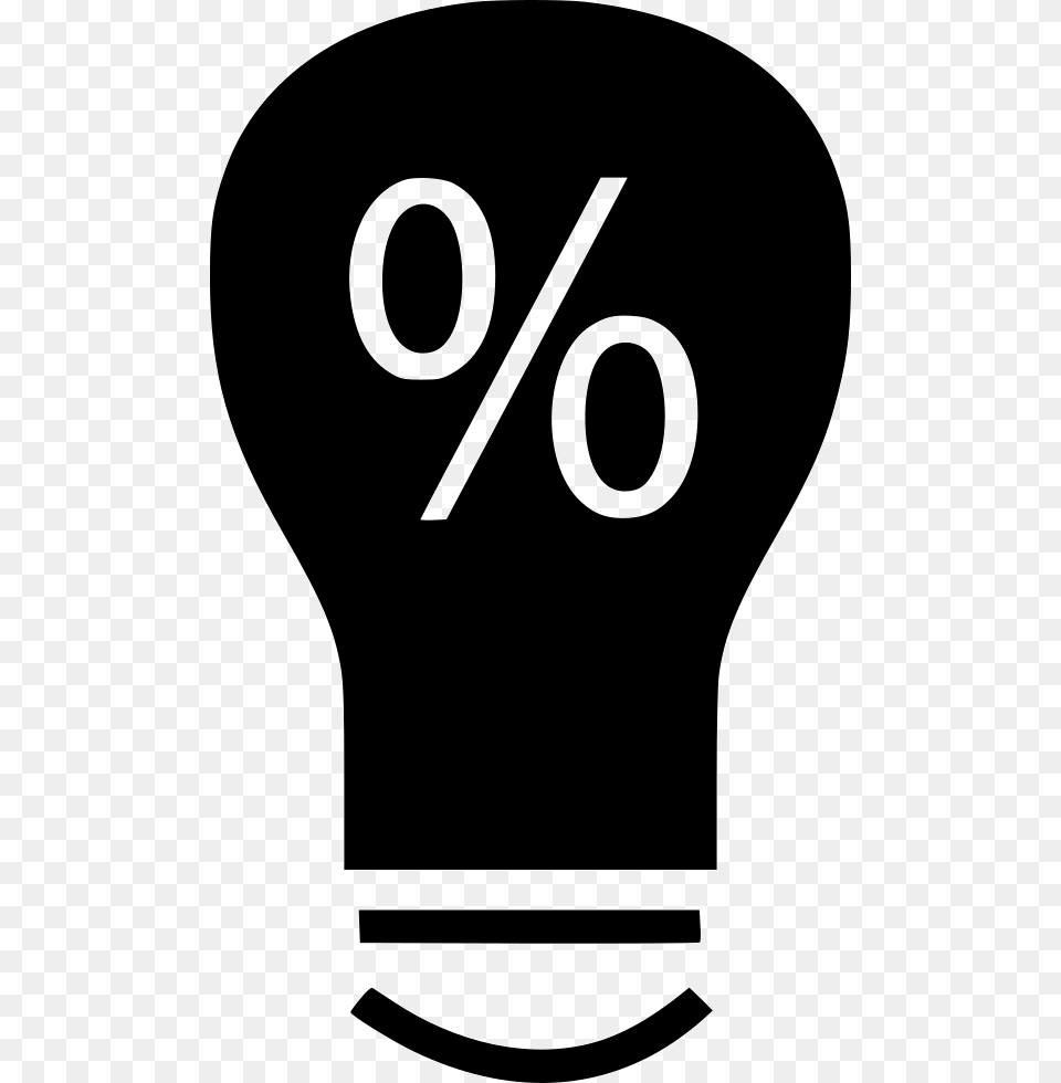 Transparent Idea Bulb Sign, Light, Stencil, Lightbulb Free Png Download