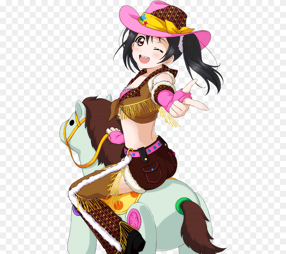 Idolize Clipart Love Live Western Card, Book, Comics, Publication, Baby Free Transparent Png